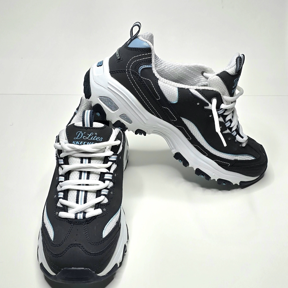 Skechers Womens D'Lites Super Comfort Memory Foam Size 9